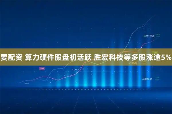要配资 算力硬件股盘初活跃 胜宏科技等多股涨逾5%