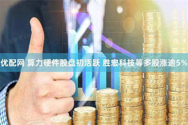 优配网 算力硬件股盘初活跃 胜宏科技等多股涨逾5%