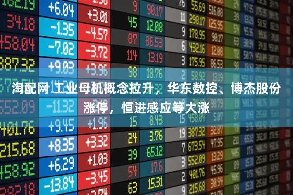 淘配网 工业母机概念拉升，华东数控、博杰股份涨停，恒进感应等大涨