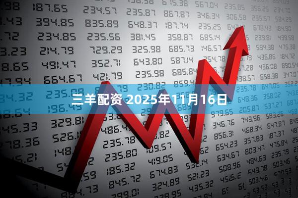 三羊配资 2025年11月16日