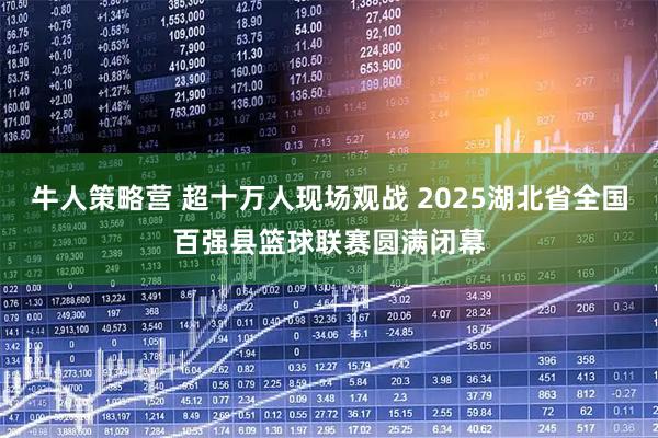 牛人策略营 超十万人现场观战 2025湖北省全国百强县篮球联赛圆满闭幕